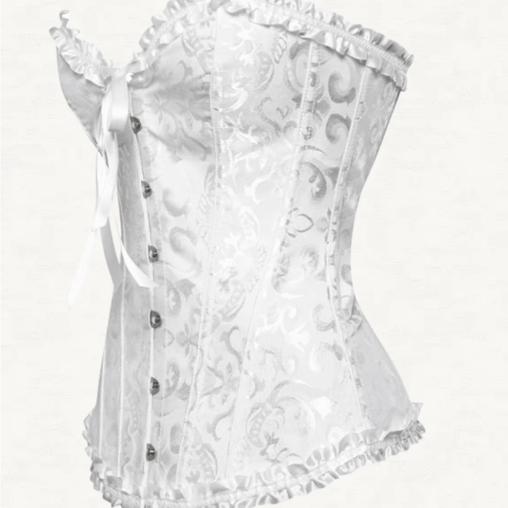Elegant White Corset